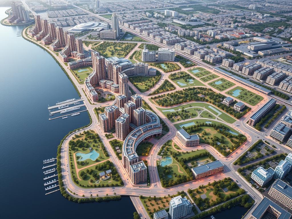 Greater Southern Waterfront development near W Residences Singapore - Marina View Greater Southern Waterfront development near W Residences Singapore - Marina View