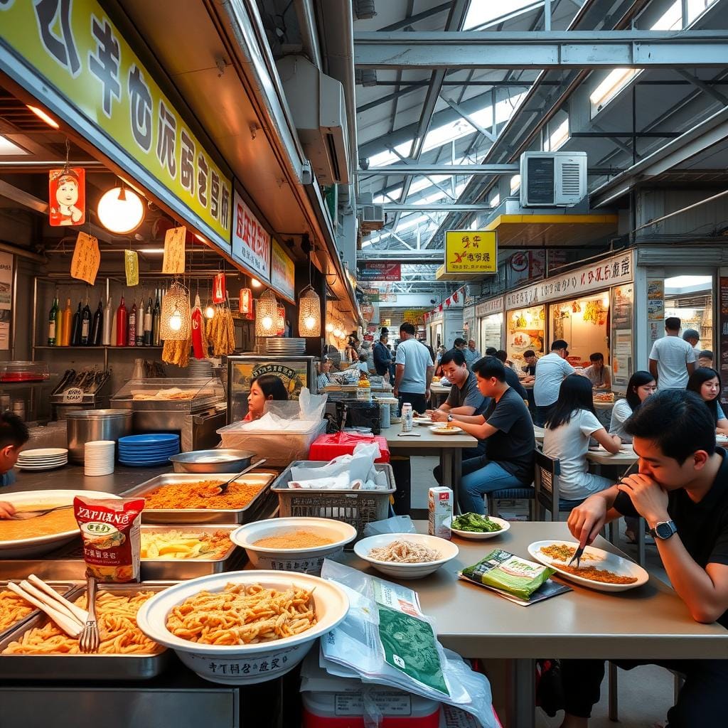 Zion Riverside Food Centre near Promenade Peak Zion Riverside Food Centre near Promenade Peak
